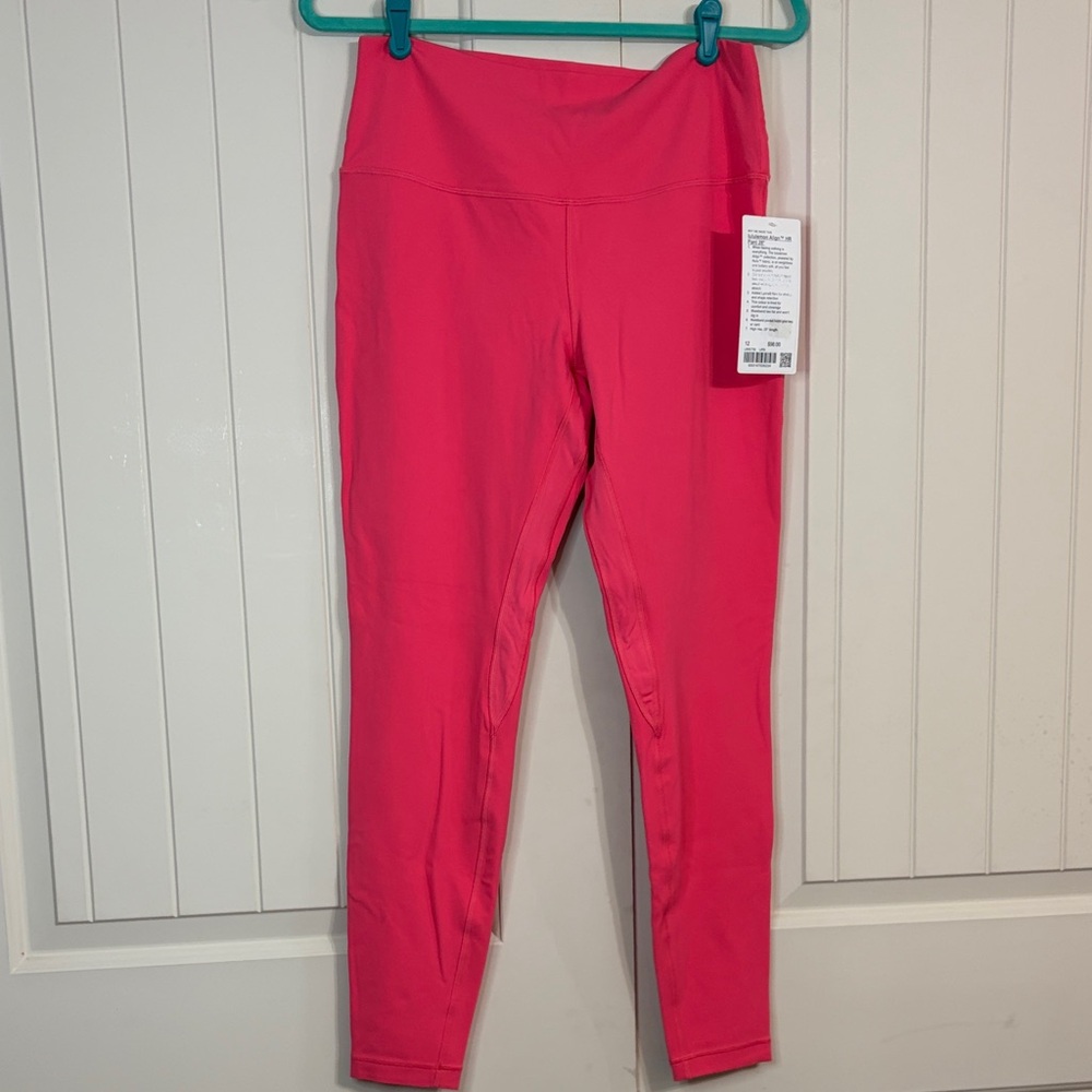 lululemon athletica align HR 28 inches Pink High-Rise Leggings NWT